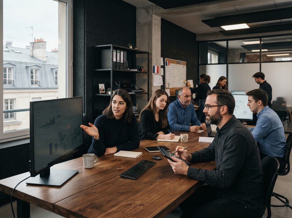 Zelvoix Trade — espace de travail sobre utilisé pour la supervision des analyses de marché